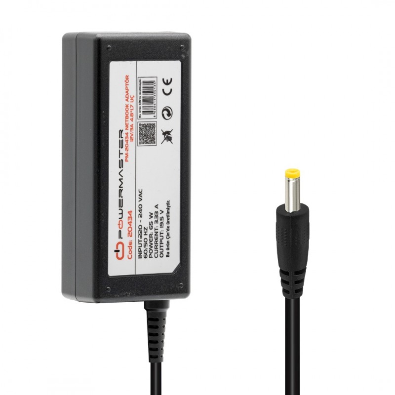 12 VOLT - 3 AMPER 4.8*1.7 UÇLU ASUS NETBOOK ADAPTÖR