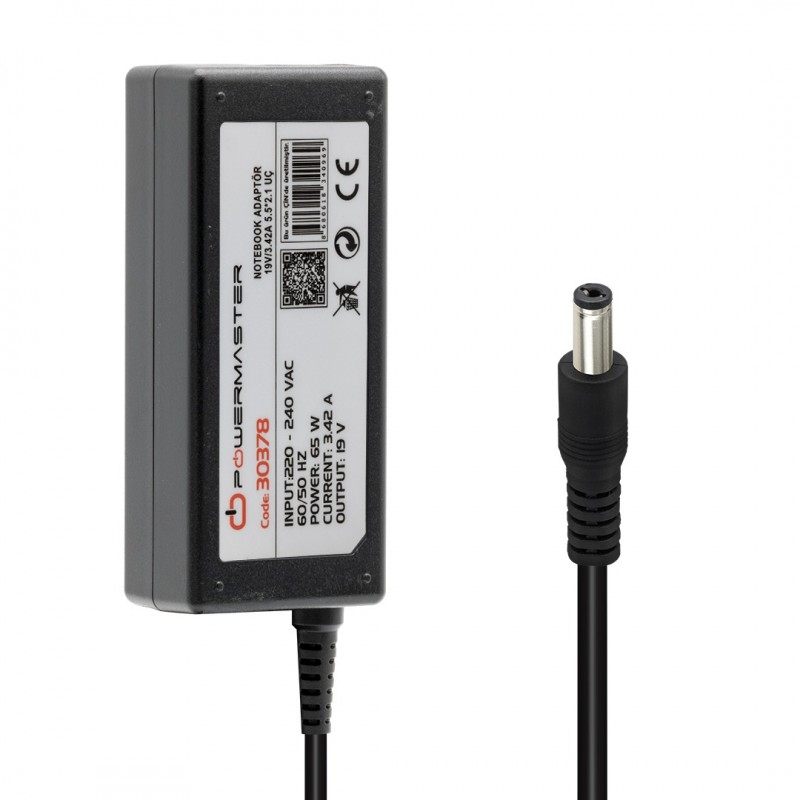 19 VOLT - 3.42 AMPER 5.5*2.1 UÇLU ACER NOTEBOOK ADAPTÖR