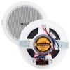 DABMOBİL  MV-6728 13 CM 6 WATT 8 OHM 5" BEYAZ TRAFOLU ALÇIPAN HOPARLÖR