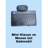 DABMOBİL MİNİ KABLOSUZ KLAVYE MOUSE+TELEFON TUTACAĞI