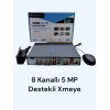 DABMOBİL 8 KANAL 1440P 5MP FULL HD AHD XMEYE KAYIT CİHAZI