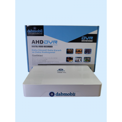 DABMOBİL 8 KANAL 1080N AHD DVR KAYIT CİHAZI 5MP HD XMEYE