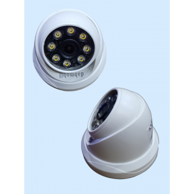 2MP 1080P FULL HD 8 ATOM WARM LED RENKLİ DOME GÜVENLİK KAMERASI